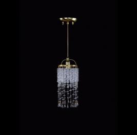 Подвесной светильник Art Glass SMALL GAME 01-01 NICKEL CE - COLOUR MIX-CRISTAL+1001