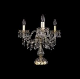Bohemia Ivele Crystal Настольный светильник Bohemia 1403L/3/141-39 G