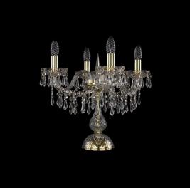 Bohemia Ivele Crystal Настольный светильник Bohemia 1403L/4/141-39 G