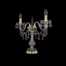 Bohemia Ivele Crystal Настольный светильник Bohemia 1410L/2/141-39 G V7010