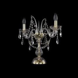 Bohemia Ivele Crystal Настольный светильник Bohemia 1411L/2/141-39 G
