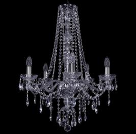 Bohemia Ivele Crystal Люстра Bohemia 1415/5/200/h-75 Ni