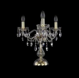 Bohemia Ivele Crystal Настольный светильник Bohemia 1415L/3/141-39 G