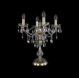 Bohemia Ivele Crystal Настольный светильник Bohemia 1415L/4/141-47 G