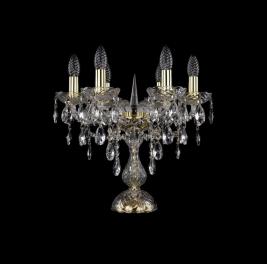 Bohemia Ivele Crystal Настольный светильник Bohemia 1415L/6/141-39 G