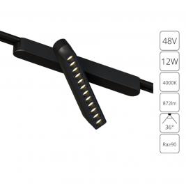 Магнитный трековый светильник Arte Lamp Rapid 4000К A6161PL-1BK