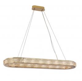 Подвесной светильник Newport Melody 8560/100 C oval gold polished