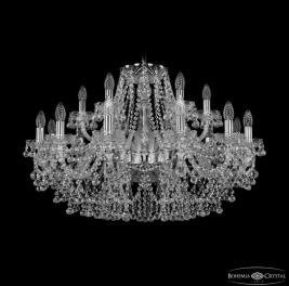 Люстра Bohemia Ivele Crystal  1409/12+6/300 Ni