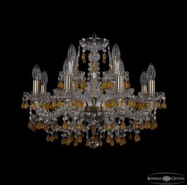 Люстра Bohemia Ivele Crystal 1410/8+4/195 Pa V1003