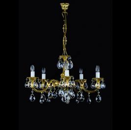 Люстра Art Glass ALICE V. WHITE GOLD CE