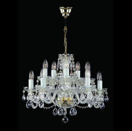 Люстра Art Glass CARMEN FULL CUT R14 NICKEL CE