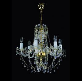 Люстра Art Glass SULIKA VI. NICKEL CE
