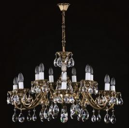 Люстра Art Glass VIKTORIE POLISHED CE