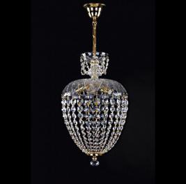 Подвесной светильник Art Glass VIVIEN II. CHAIN NICKEL CE