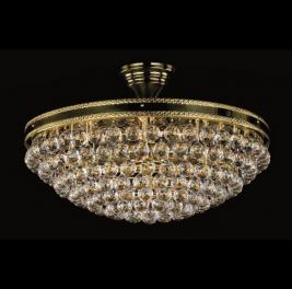 Люстра Art Glass LEILA II. BRASS ANTIQUE CE