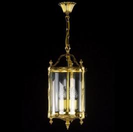 Подвесной светильник Art Glass LOLA BRASS ANTIQUE