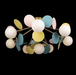 Люстра Loft IT Matisse 10008/8C Mult