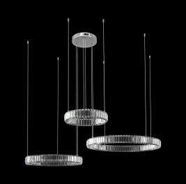 Подвесной светильник Loft IT Crystal ring 10135/3 Chrome
