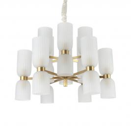 Люстра Newport 3646+6/C brass