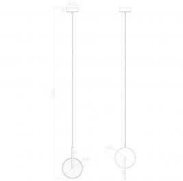 Подвесной светильник Arte Lamp Hannah A1916SP-1BK