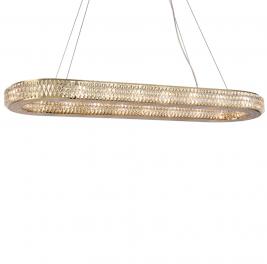 Подвесной светильник Newport Melody 8560/100 C oval gold polished