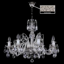 Люстра Art Glass ALMA VIII. NICKEL CE