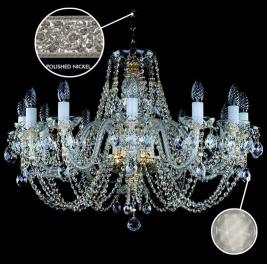 Люстра Art Glass ANDULA X. SHORT- ARMS 280 NICKEL CE