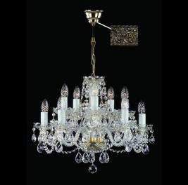 Люстра Art Glass CARMEN FULL CUT R14 LIGHT PATINA CE