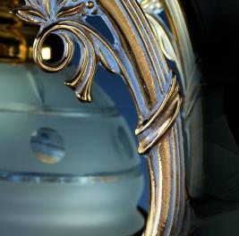 Люстра Art Glass CASSANDRA V. WHITE GOLD CE