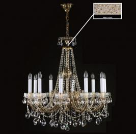 Люстра Art Glass CR 0006/10/20 WHITE GOLD CE