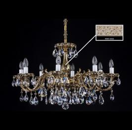 Люстра Art Glass CR 0011/08/20 WHITE GOLD CE