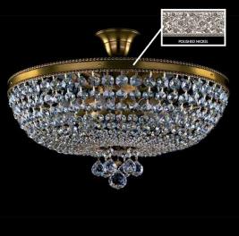 Люстра Art Glass GERTA DIA 500 NICKEL SP