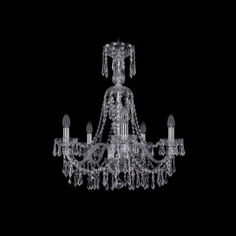 Bohemia Ivele Crystal Люстра Bohemia 1403/5/195/XL-65 Ni