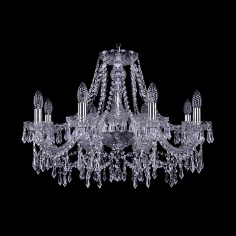 Bohemia Ivele Crystal Люстра Bohemia 1403/8/240 Ni