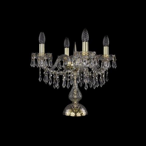 Bohemia Ivele Crystal Настольный светильник Bohemia 1403L/4/141-39 G