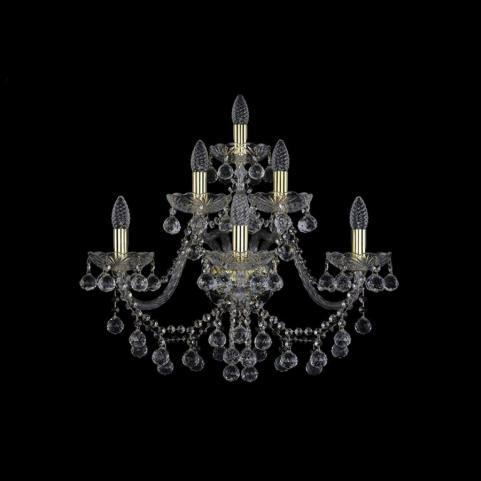 Bohemia Ivele Crystal Бра Bohemia 1409B/3+2+1/240/XL G