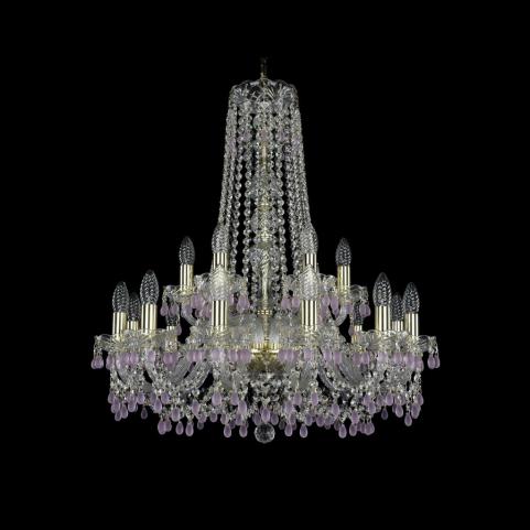 Bohemia Ivele Crystal Люстра Bohemia 1410/12+6/240/h-74 G V7010