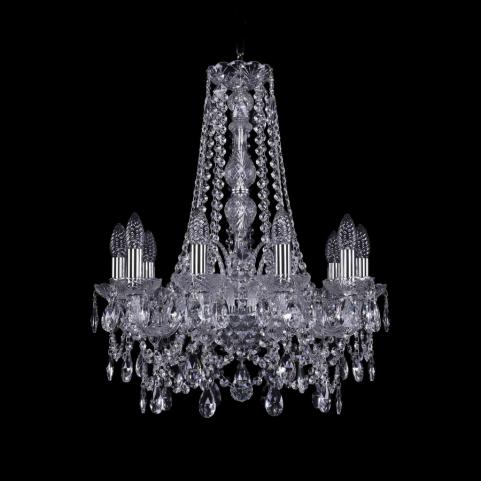 Bohemia Ivele Crystal Люстра Bohemia 1411/10/160/h-64 Ni