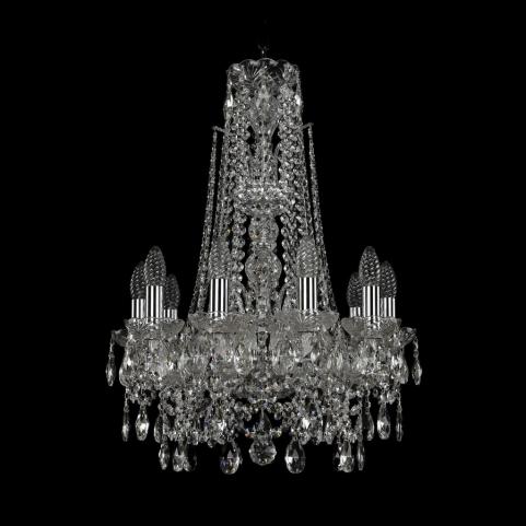 Bohemia Ivele Crystal Люстра Bohemia 1411/10/240/XL-84 Ni