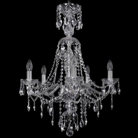Bohemia Ivele Crystal Люстра Bohemia 1415/5/200/XL-76 Ni