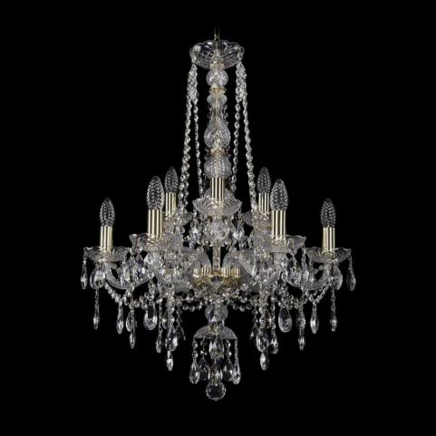 Bohemia Ivele Crystal Люстра Bohemia 1415/6+3/200/h-77 G
