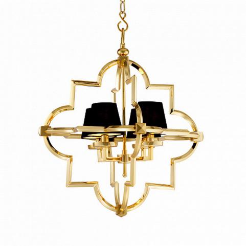 Люстра Delight Collection Mandeville KM0728P-4M gold/black