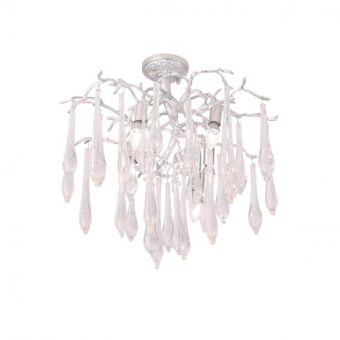 Люстра Crystal Lux REINA PL5 D600 SILVER PATINA