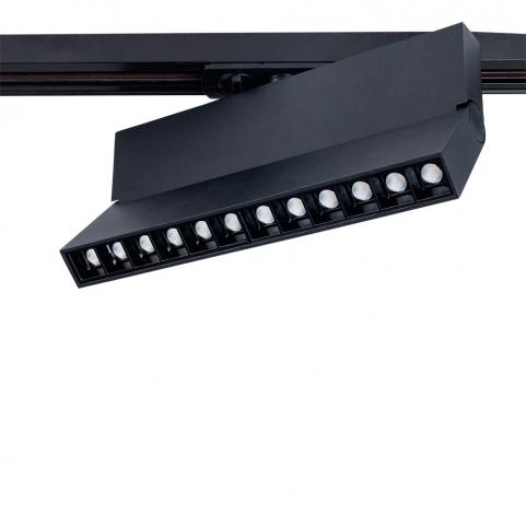 Трековый светильник Arte Lamp Flash 3000K  A4573PL-1BK