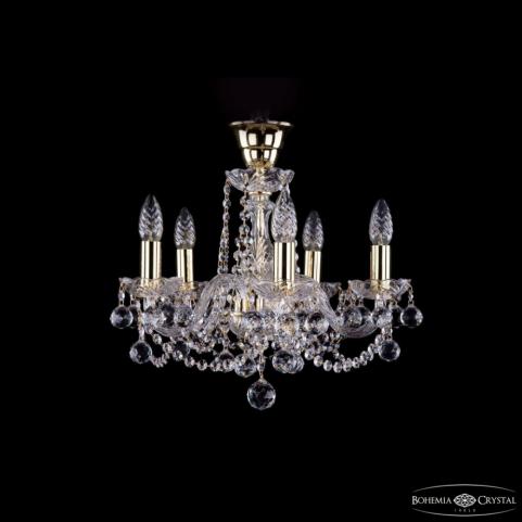 Люстра Bohemia Ivele Crystal  1402/5/141 G Balls tube