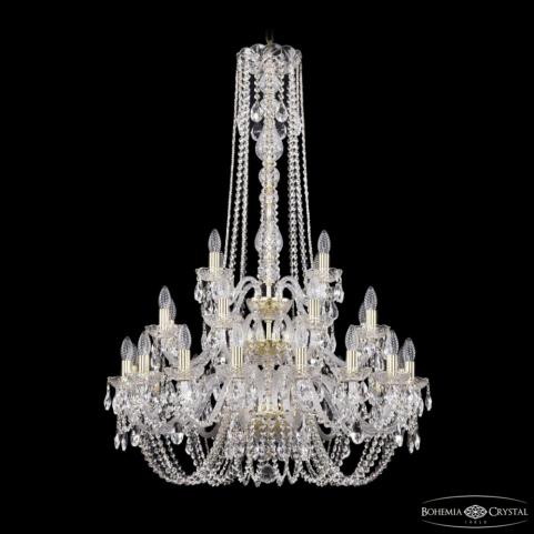 Люстра Bohemia Ivele Crystal  1402/16+8+4/300/h-123/3d G