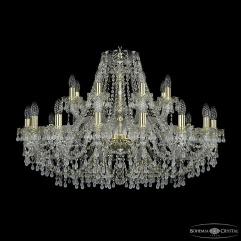 Люстра Bohemia Ivele Crystal  1410/16+8/360 G V0300
