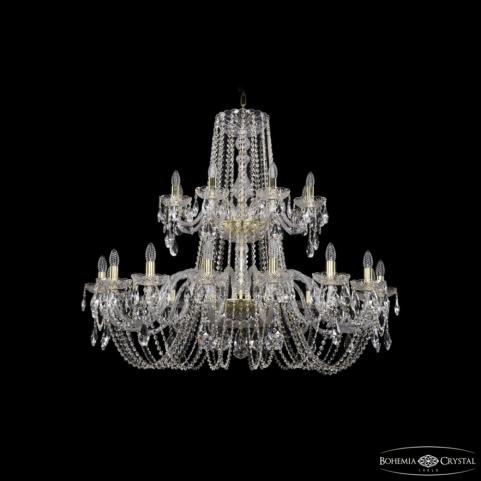 Люстра Bohemia Ivele Crystal  1402/16+8/400/2d G