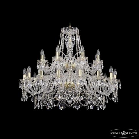 Люстра Bohemia Ivele Crystal  1411/16+8/360/2d G
