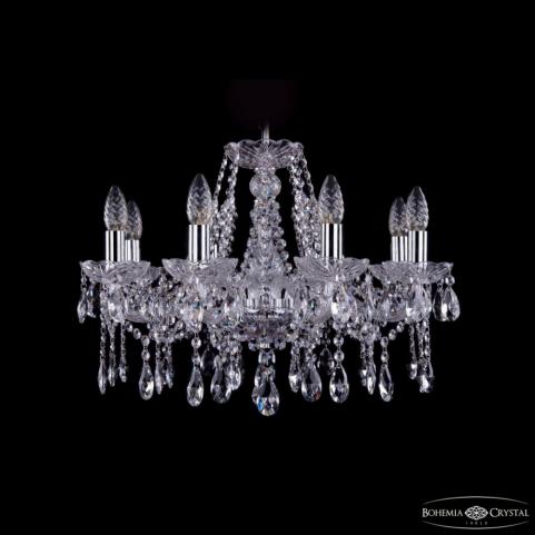 Люстра Bohemia Ivele Crystal  1413/8/200 Ni